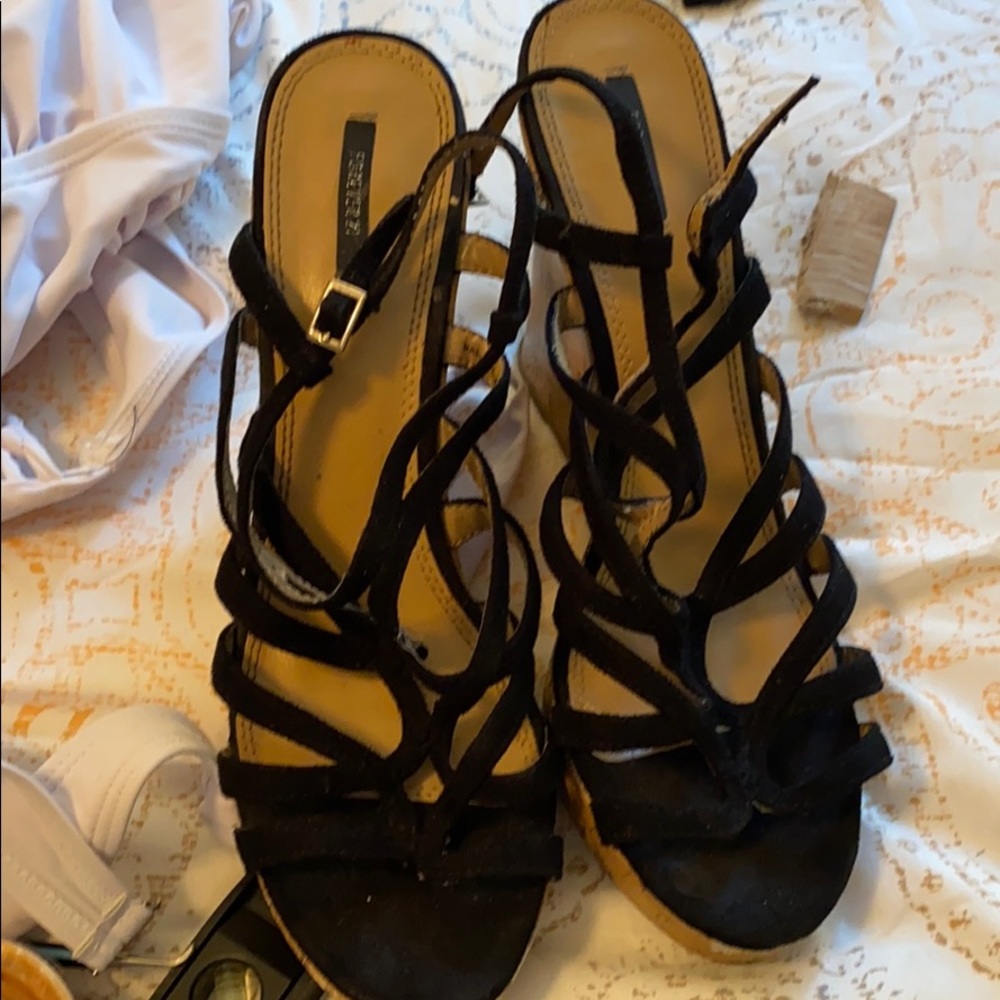 Wedge heeled sandals